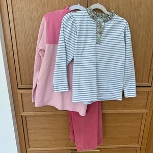 Little English Sweaters and light Corduroy Pants, Size 8